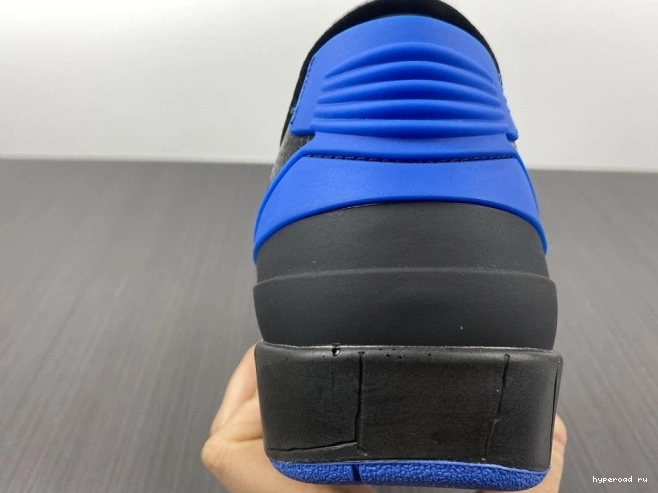 Retro 2 Jordan SP DJ4375-004 Off-White Low Black Blue 0729